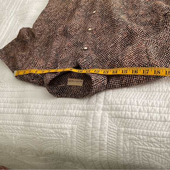 APOSTROPHE, ANIMAL PRINT BLOUSE AND MATCHING SKIRT, SIZE: L - Picture 5 of 12